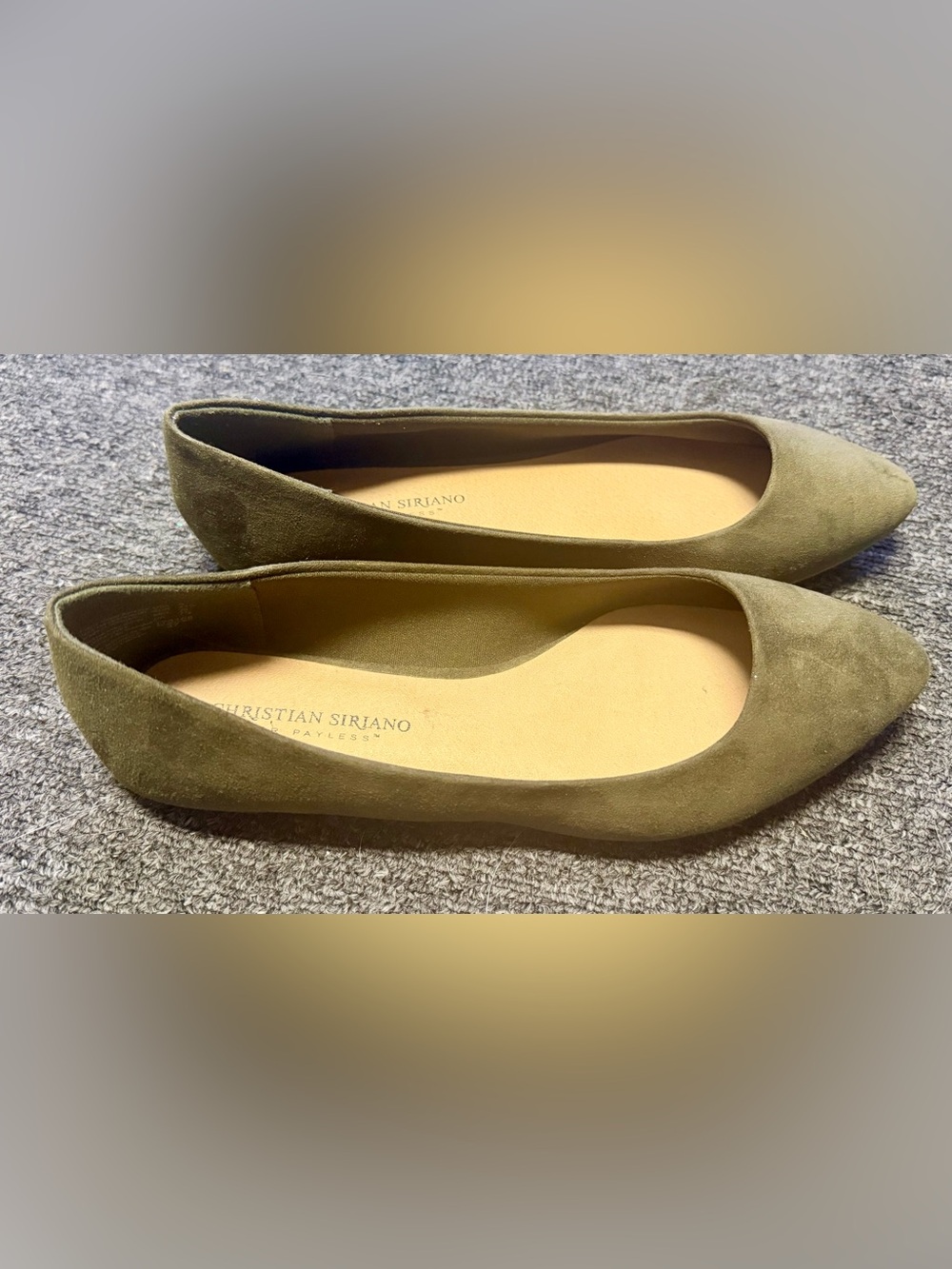 Christian Siriano for Payless Suede Pointed-Toe Flats